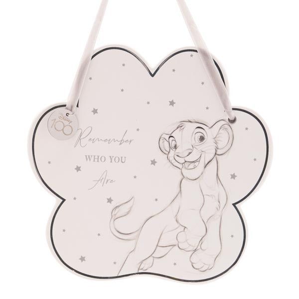 Disney 100 Limited Edition Ceramic Plaque - Simba GOODS Superdrug   