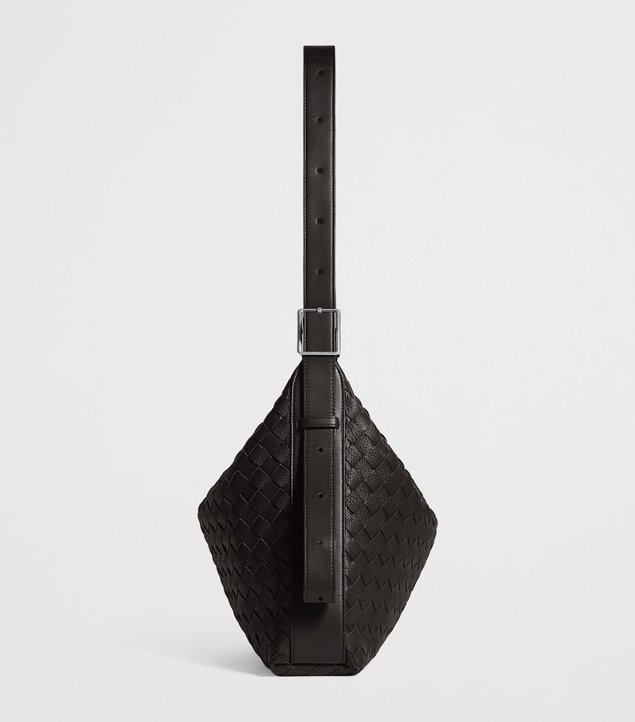 Bottega Veneta deerskin traveller cross-body bag, imported from the UK