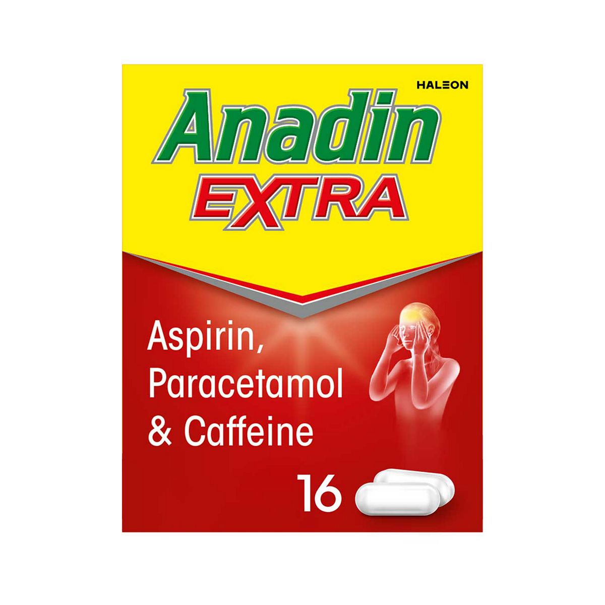 Anadin Extra - 16 Caplets First Aid Boots   