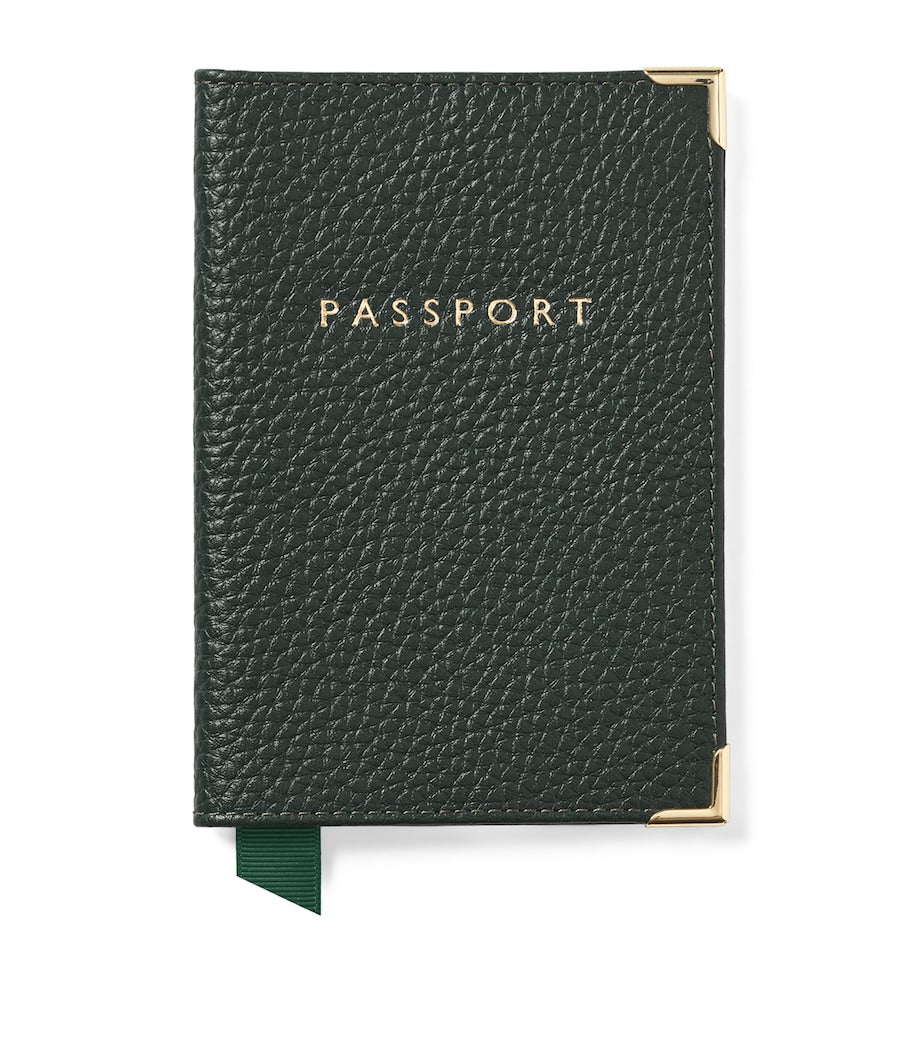 Aspinal of London leather passport cover - British product