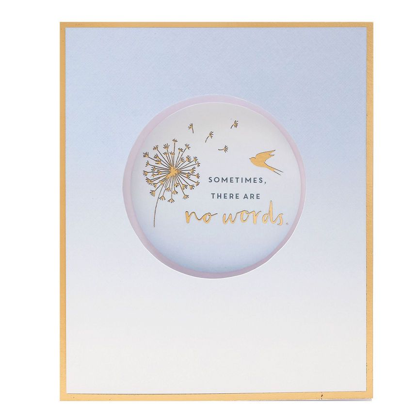 George Home Dove and Flower Sympathy Card General Household ASDA   