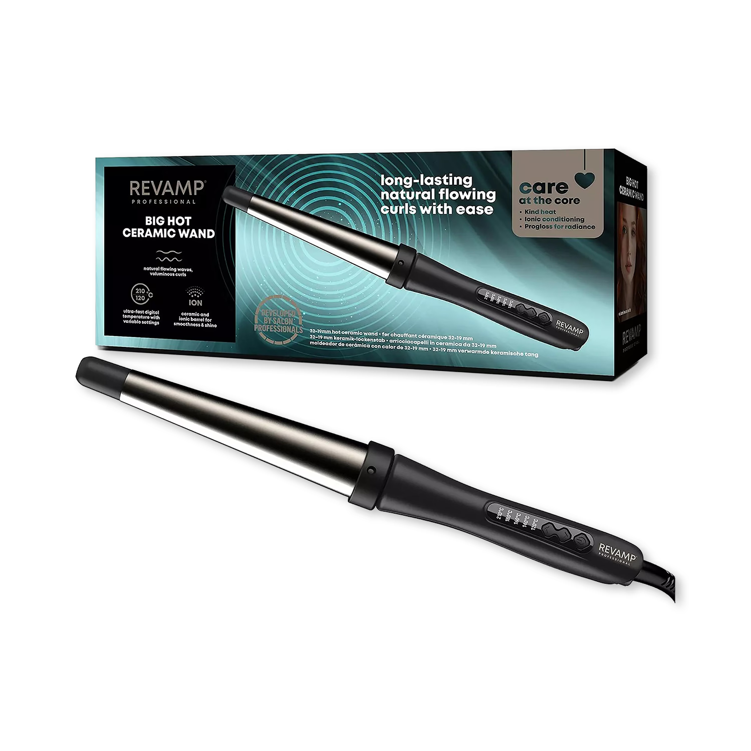 REVAMP Big Curling Wand for waves, imported from the UK