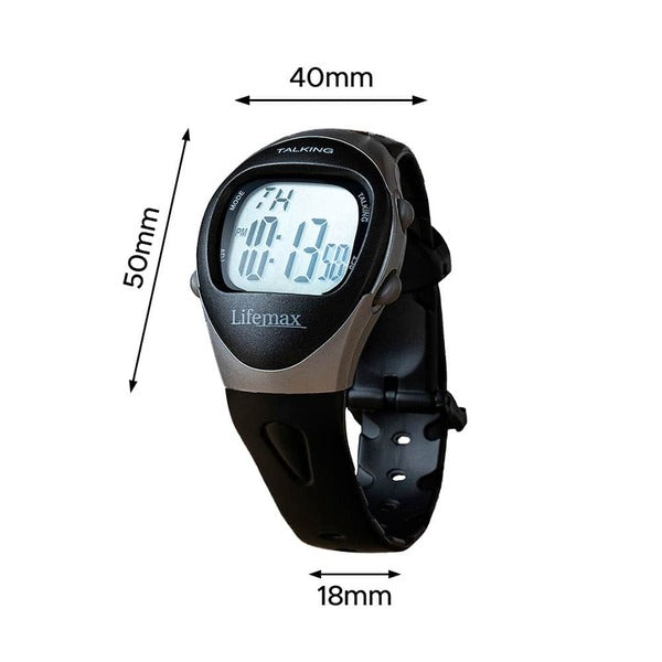 Lifemax big digit talking wrist watch for visually impaired (British brand)