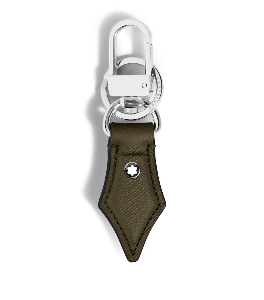 Montblanc nib keyring leather 12cm, UK version