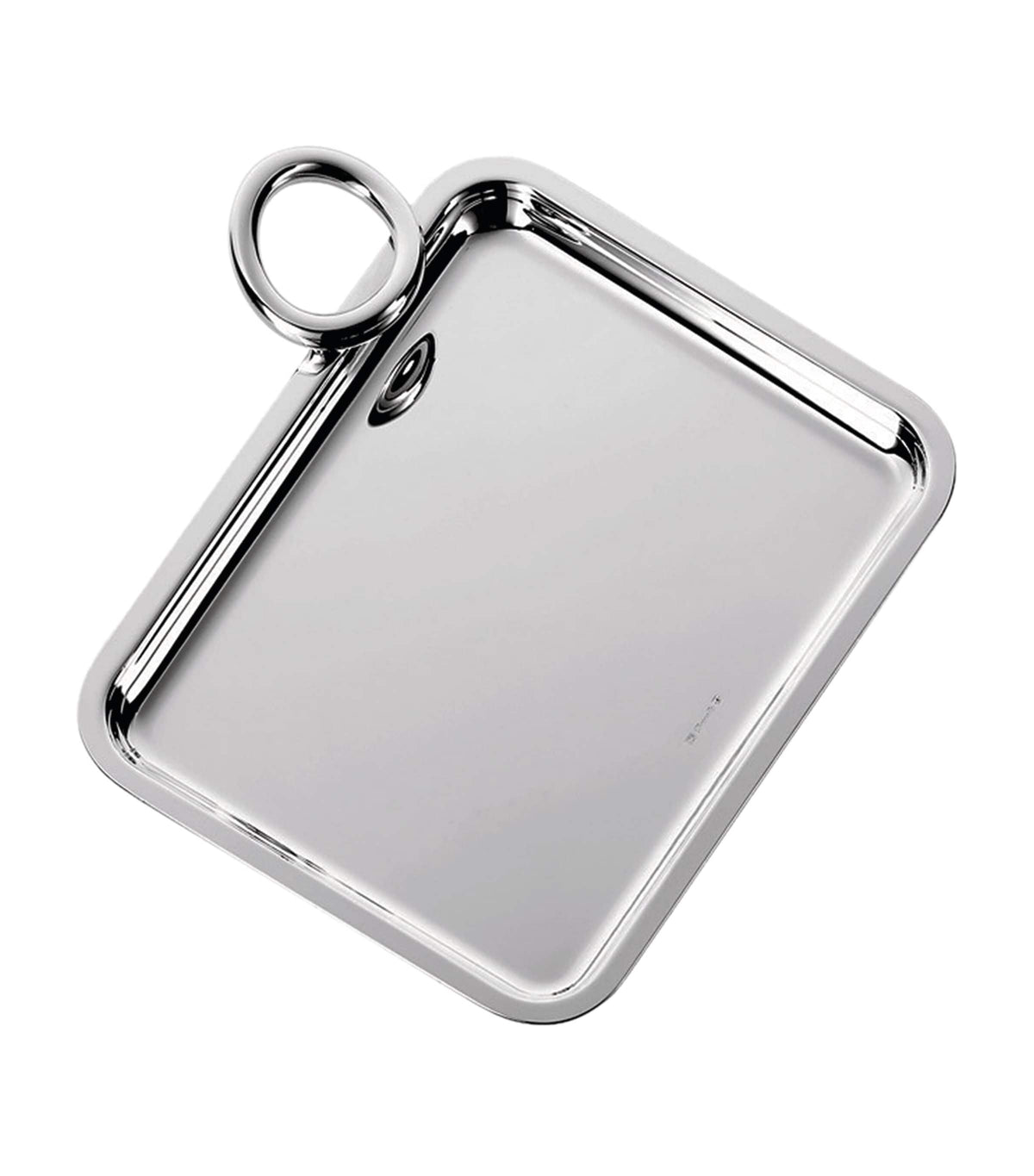 Christofle silver-plated serving tray, 20x16cm - British product