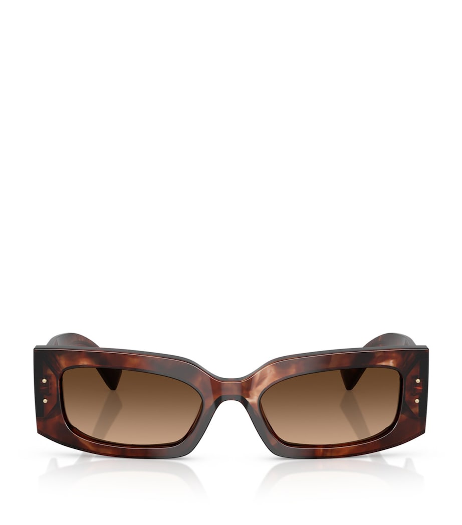 Dolce & Gabbana acetate rectangular sunglasses, UK version