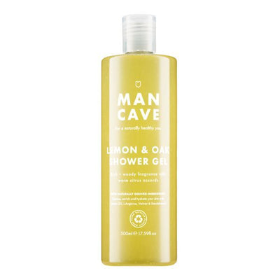 Superdrug ManCave Lemon and Oak Shower Gel 500ml- Buy online at McGrocer