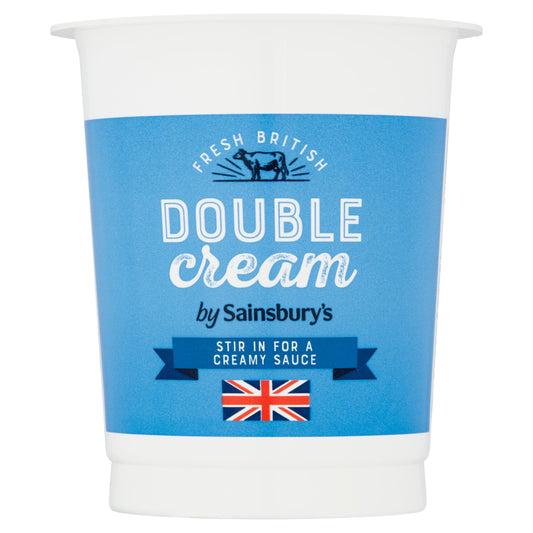 JS Double Cream 300ml GOODS Sainsburys   
