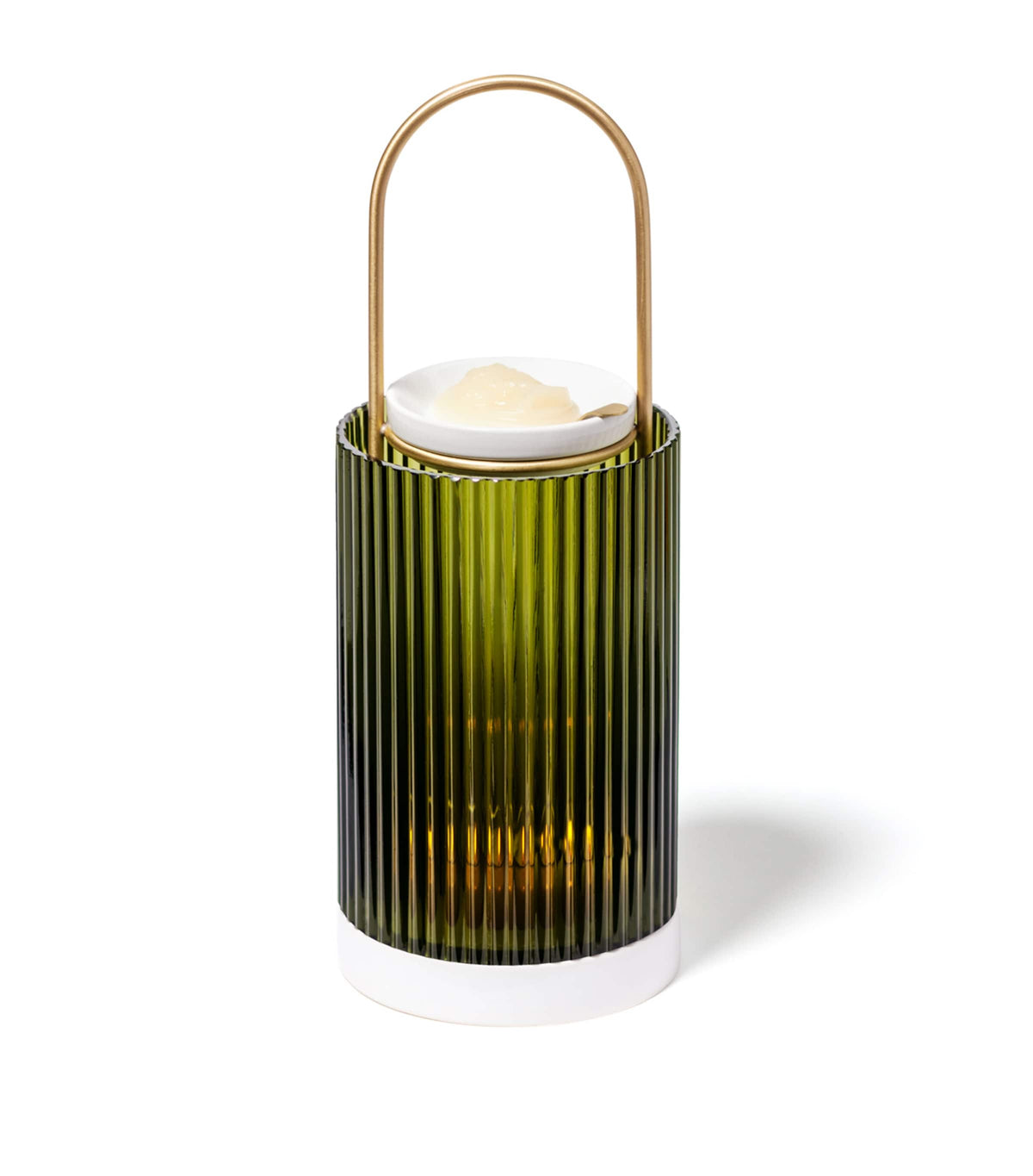 Trudon La Promeneuse glass diffuser set with ceramic dish and scented cameos (British brand)