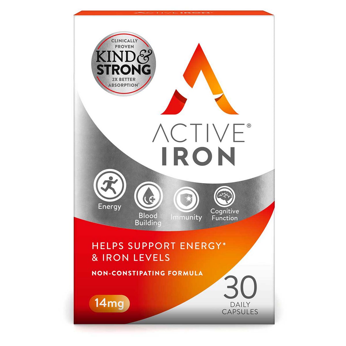 Active Iron - 30 Capsules Iron Tablets & Capsules Boots   