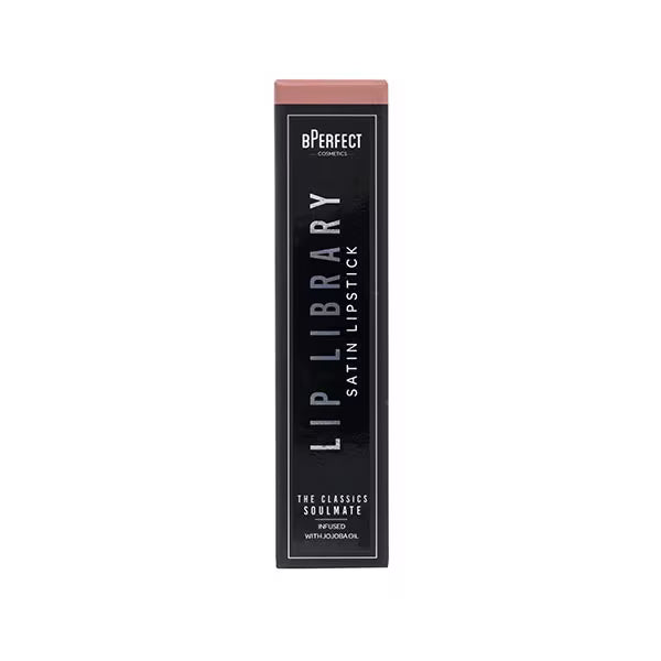 BPerfect Cosmetics Lip Library Soulmate Satin Lipstick - British product