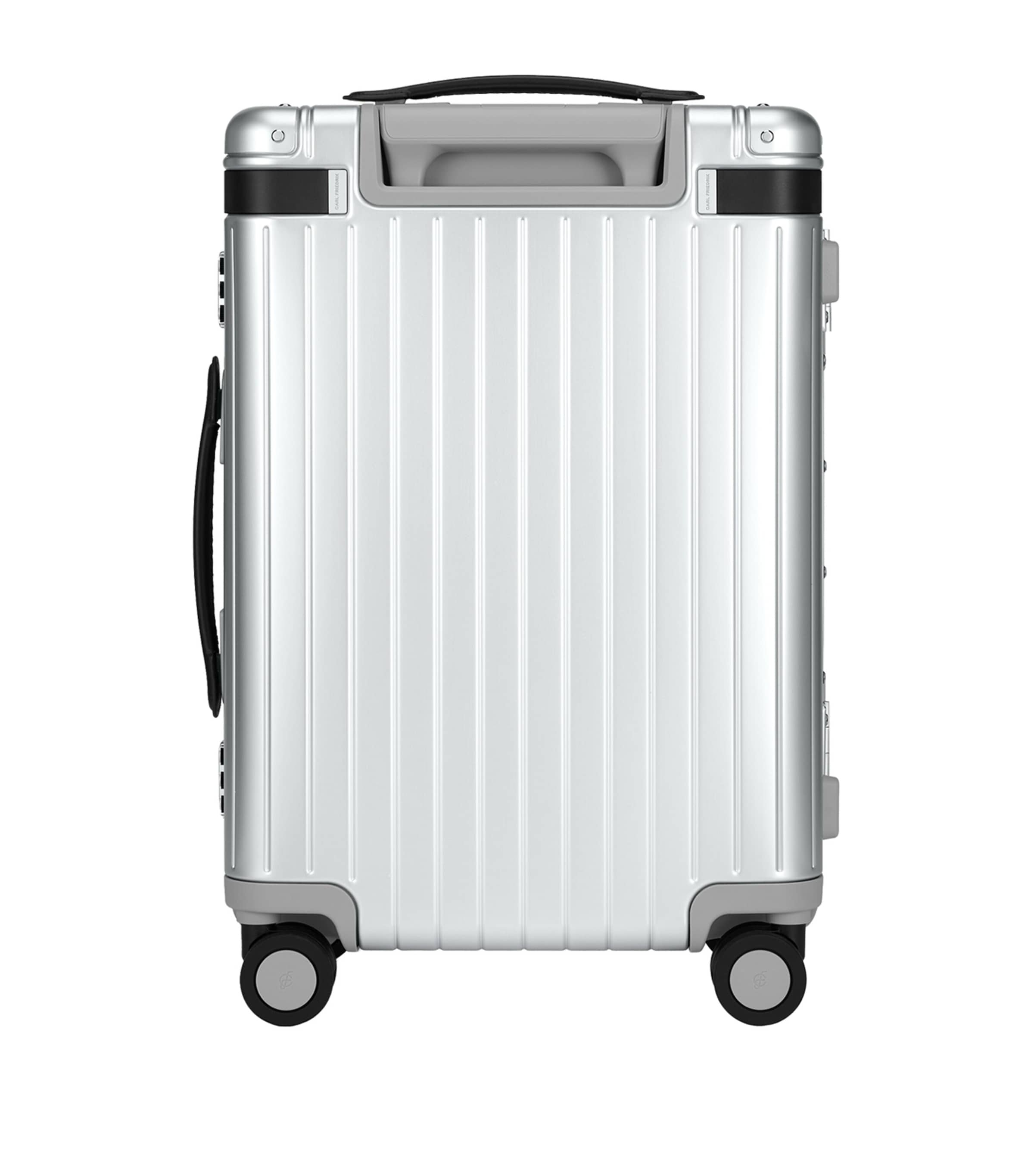 Carl Friedrik Carry-On Suitcase 56cm aluminium (British brand)