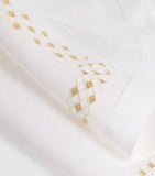 Dea linen embroidered Liri placemat 35cm x 50cm - British product