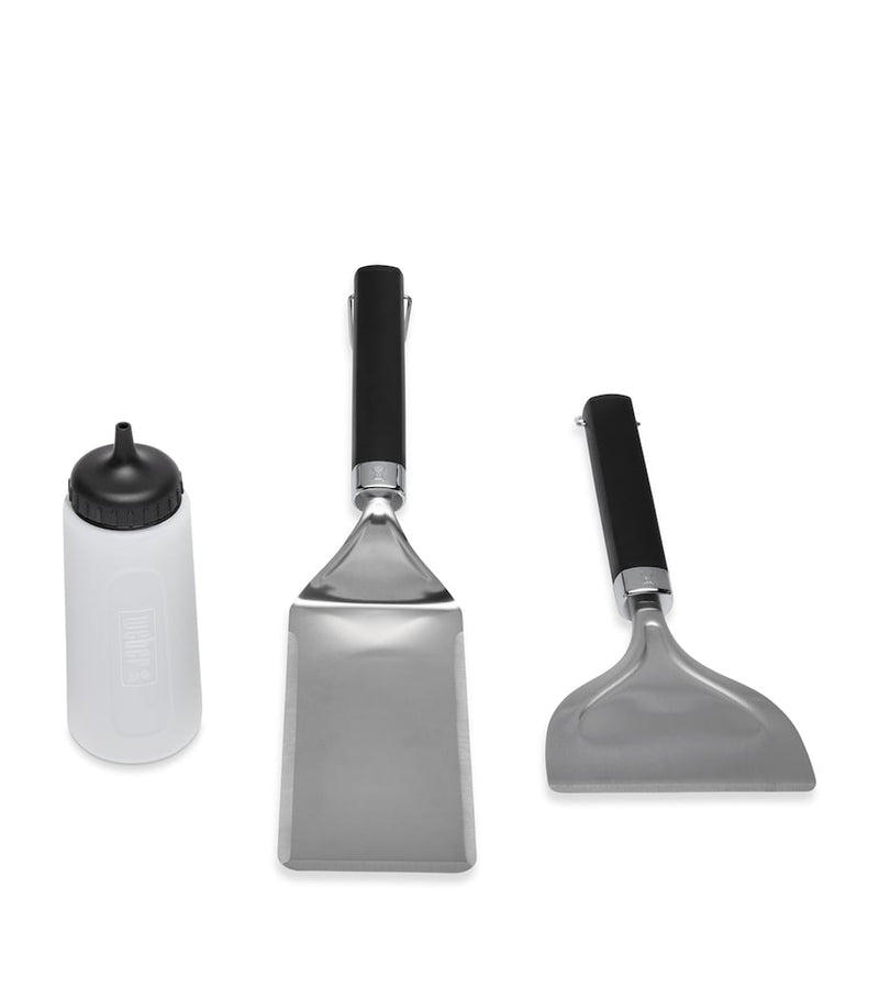 Weber 3-piece griddle starter set (British brand)