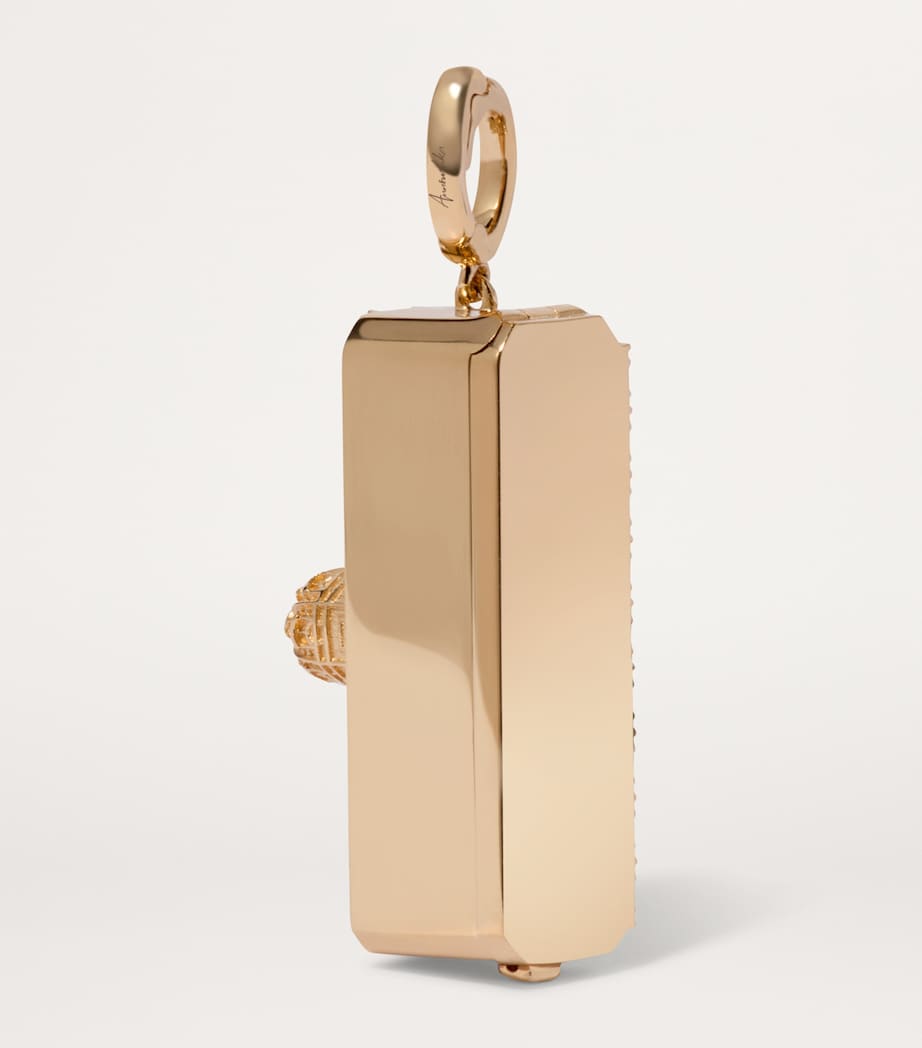 Annoushka Harrods yellow gold and diamond charm 28mm - British product