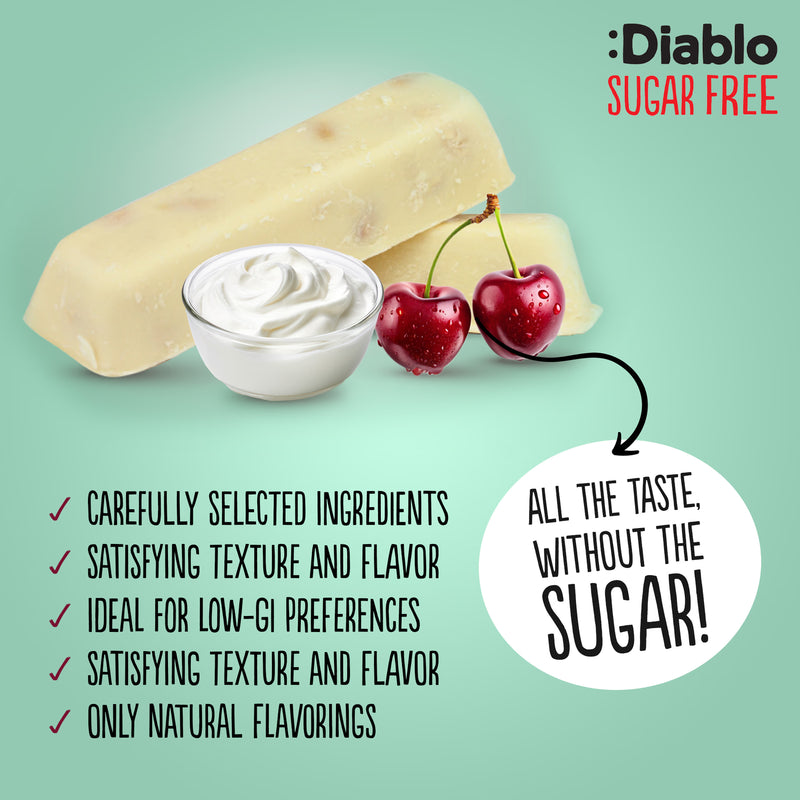Diablo muesli bar no added sugar cherry 30g pack, UK version