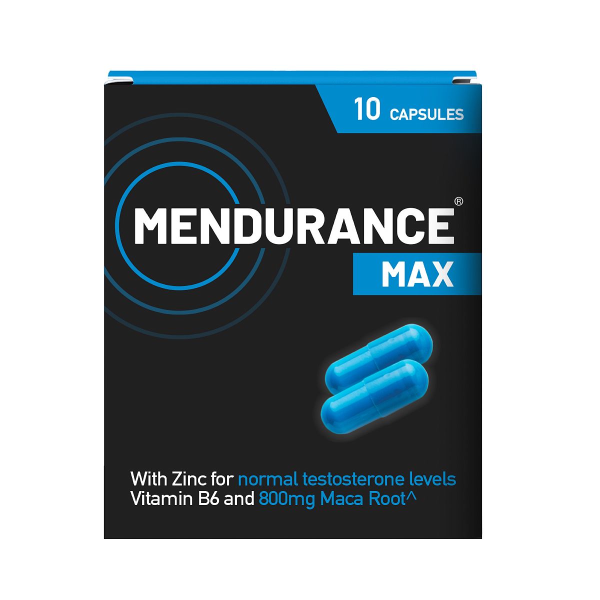Mendurance Max Supplement For Men 10 Capsule Pack GOODS Boots   