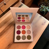 Eeve Beauty Rosy Glow 9 shade blush palette, imported from the UK