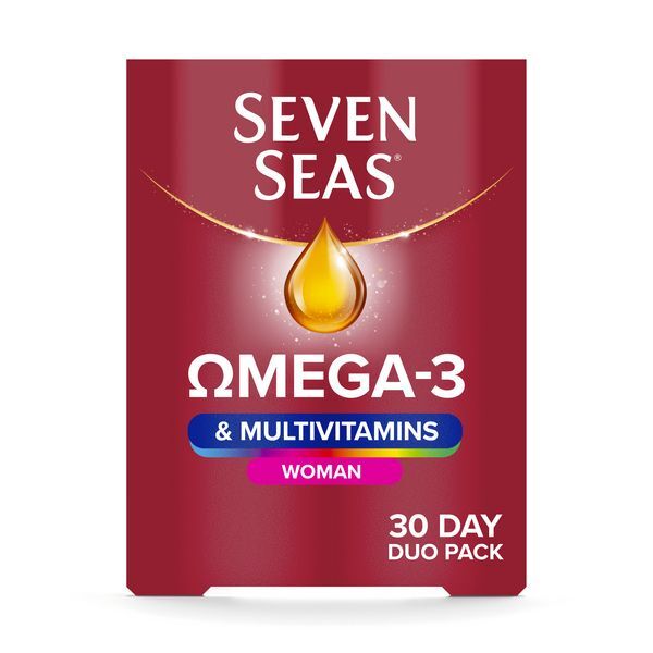 Seven Seas Omega 3 & Multivitamins Woman Duo GOODS Superdrug   