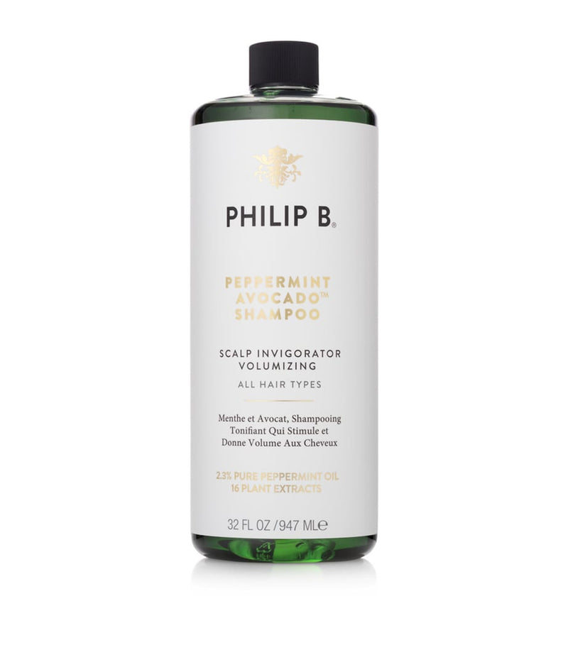 Philip B Peppermint Avocado Shampoo 947ml, imported from the UK