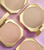 Carolina Herrera fabulous skin highlighter with decorative greenwaves case bundle - British product