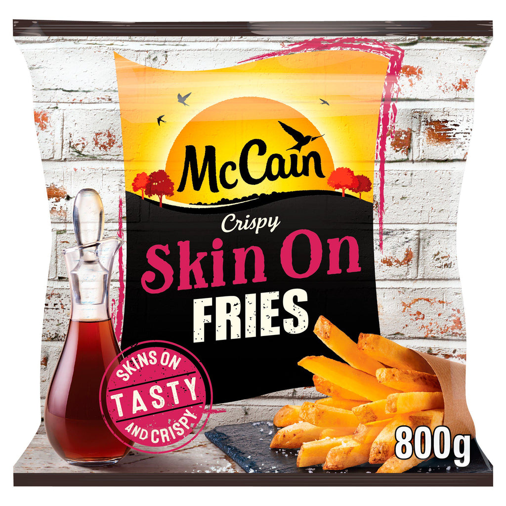 McCain Crispy Skin On Fries 800g