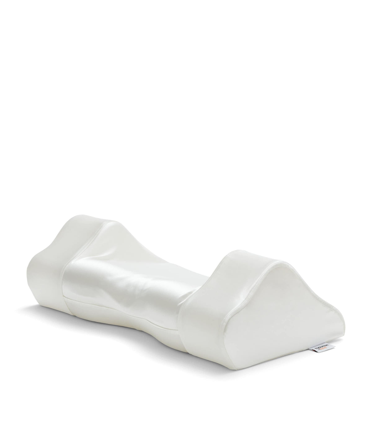 HYOUMANKIND Back Sleep Pillow with Silk Pillowcase 32cm x 57cm, UK version