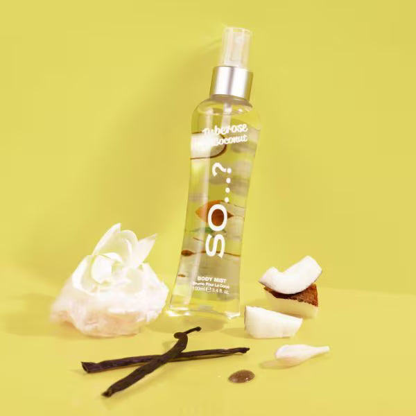DNR So...? Tuberose Coconut Body Mist 100ml - British product