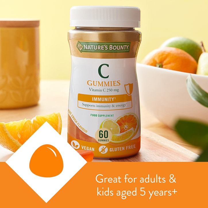 Nature’s Bounty® Vitamin C 60 Gummies Vitamin C Holland&Barrett   