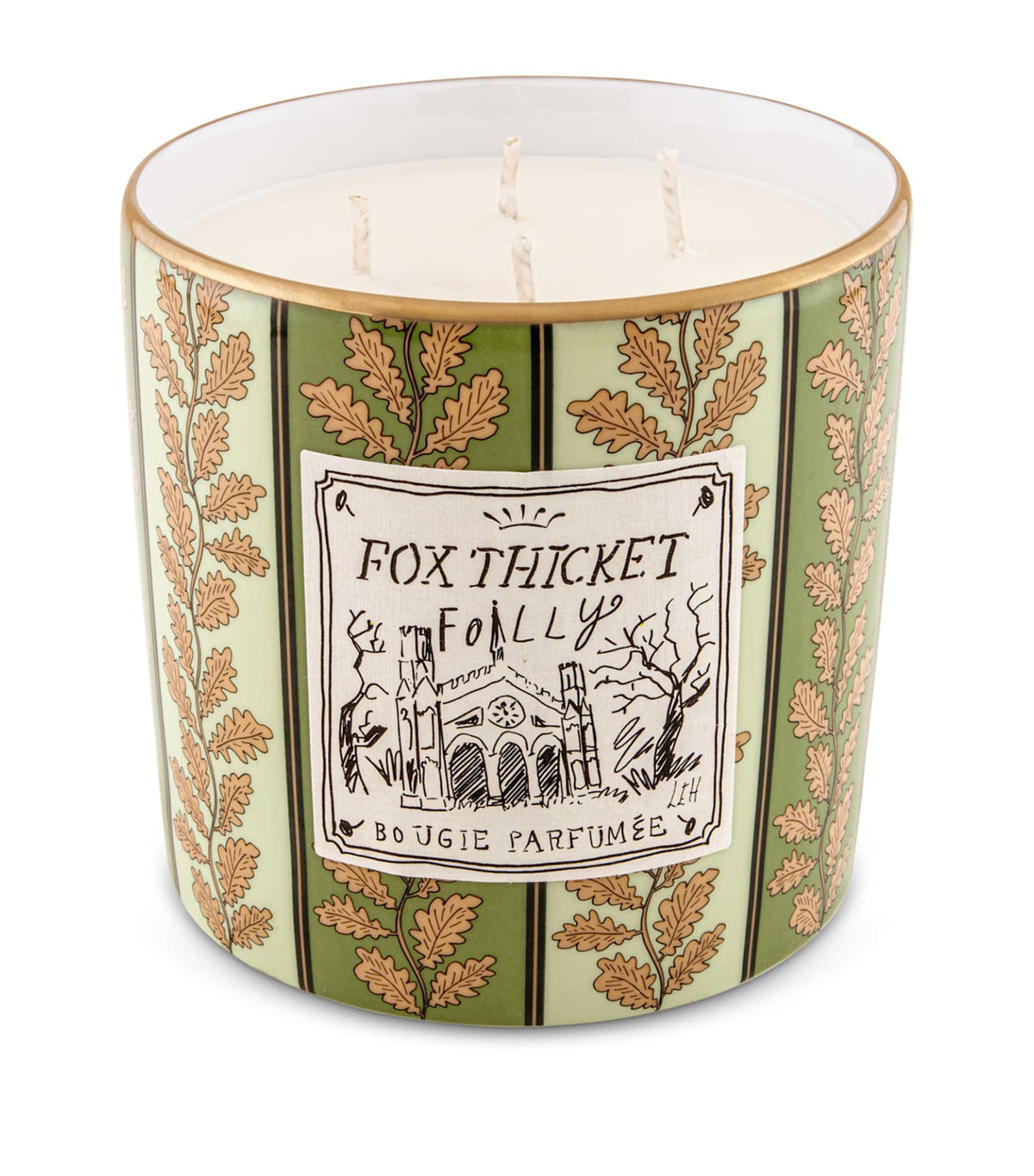 Ginori 1735 Luke Edward Hall Fox Thicket Folly scented candle, UK version