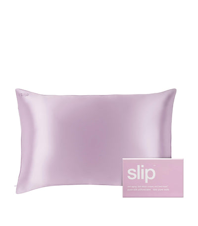 Harrods Slip Mulberry Silk Queen Pillowcase 51cm x 76cm- Buy online at McGrocer