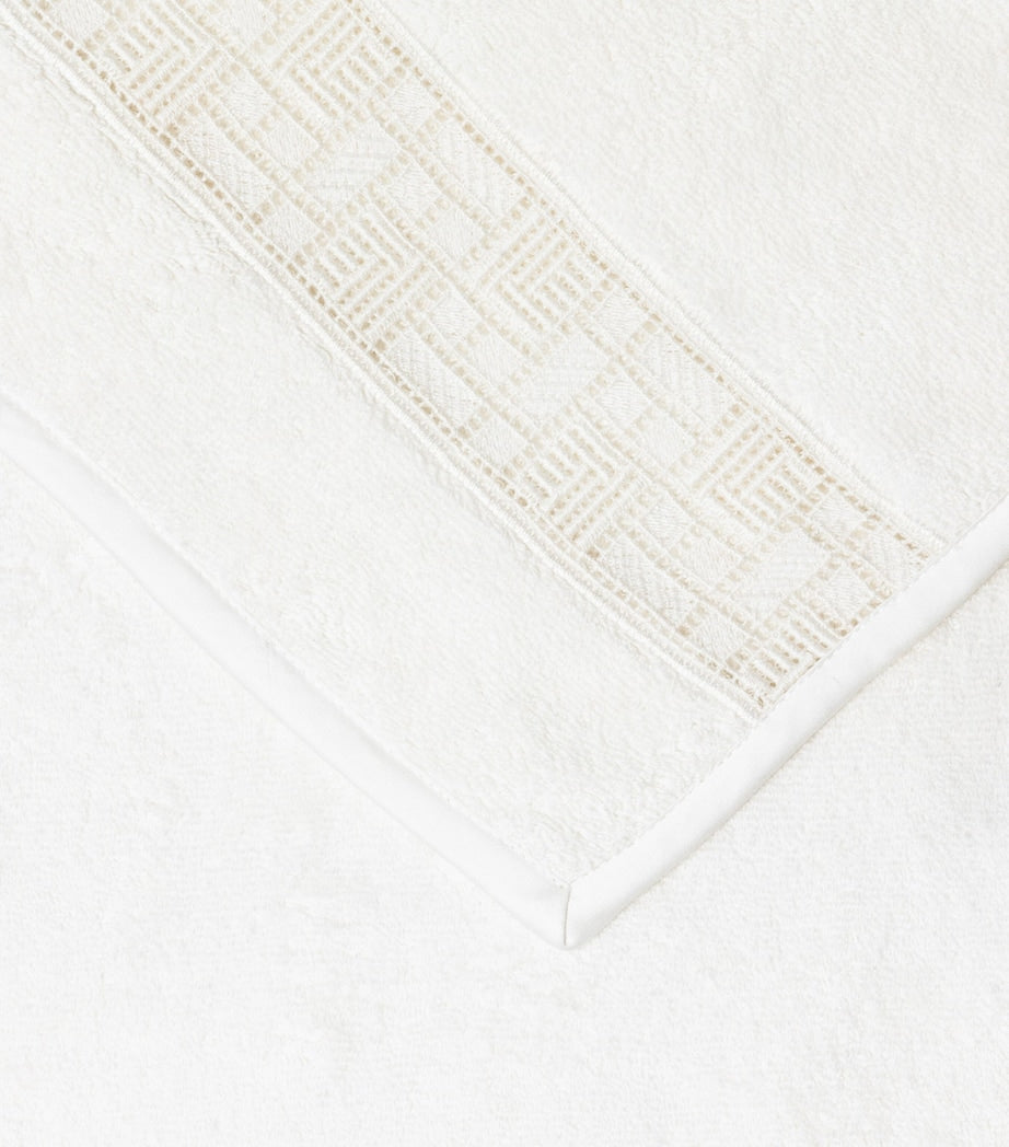 Frette Maze Lace hand towel - British product