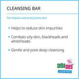 Sebamed clear face cleansing bar 100g (British brand)