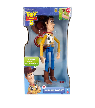 Harrods Disney and Pixar Toy Story 5 Running Woody Action Figure 30cm- Buy online at McGrocer