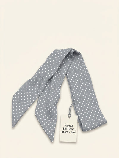 John Lewis Hermès Pre-loved Silk Twilly Printed Scarf Multi 5x86cm- Buy online at McGrocer