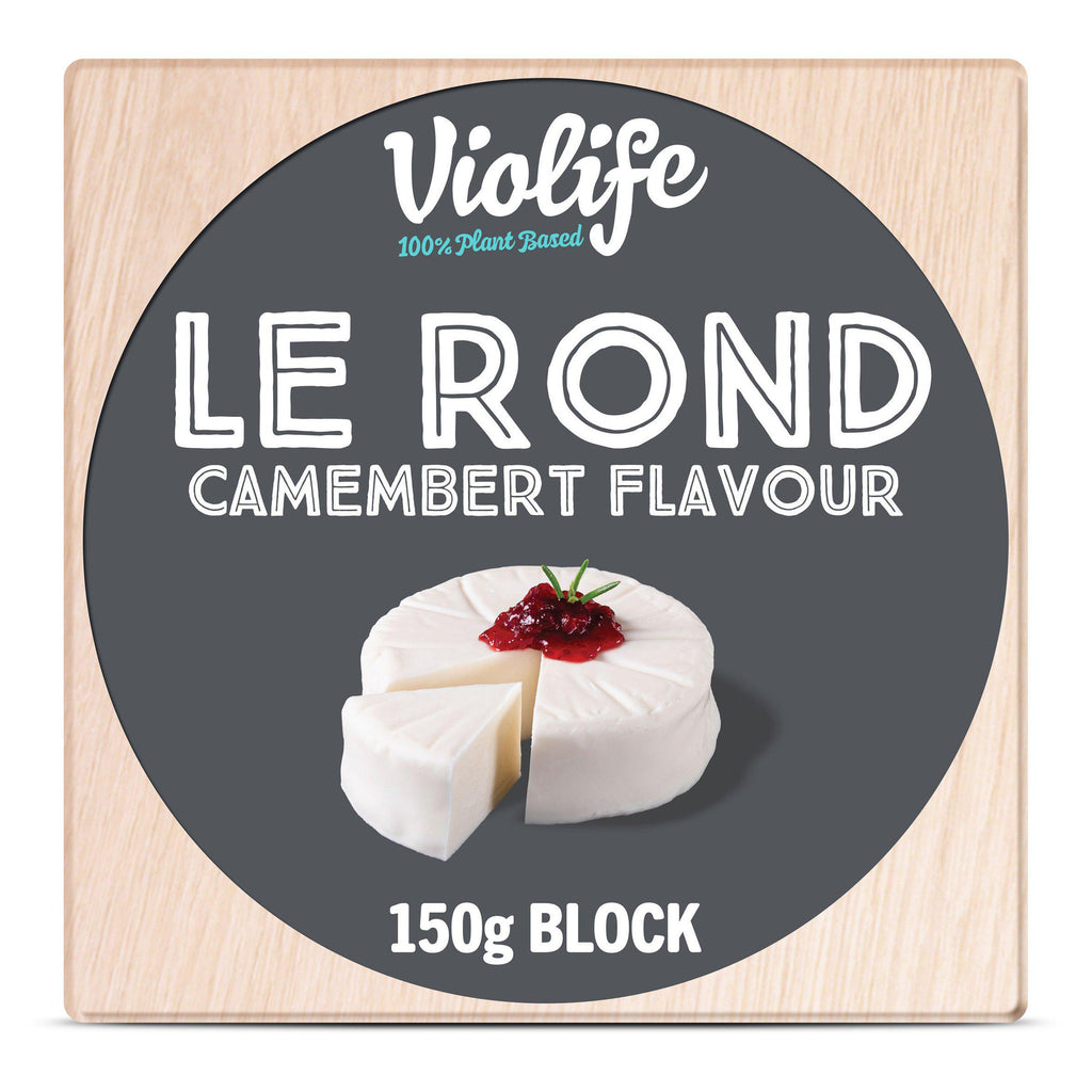 Violife Le Rond Camembert Flavour Block Vegan Alternative to Cheese 150g