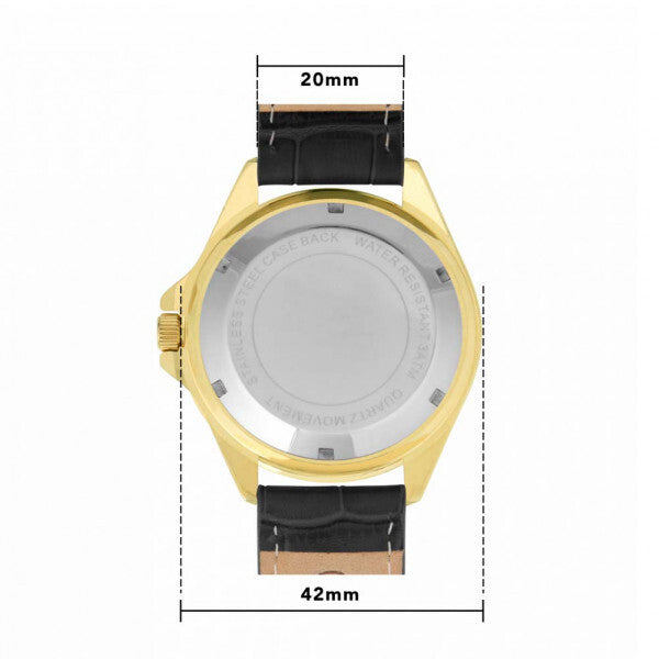Toff London white Ireland flag watch 42mm, imported from the UK
