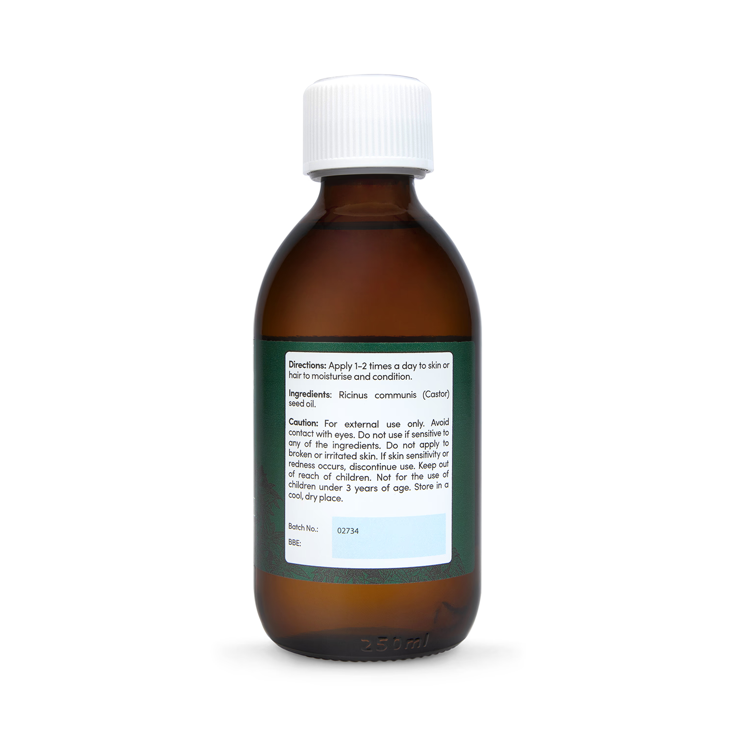 Holland & Barrett Castor Oil Cold-Pressed 250ml, UK version