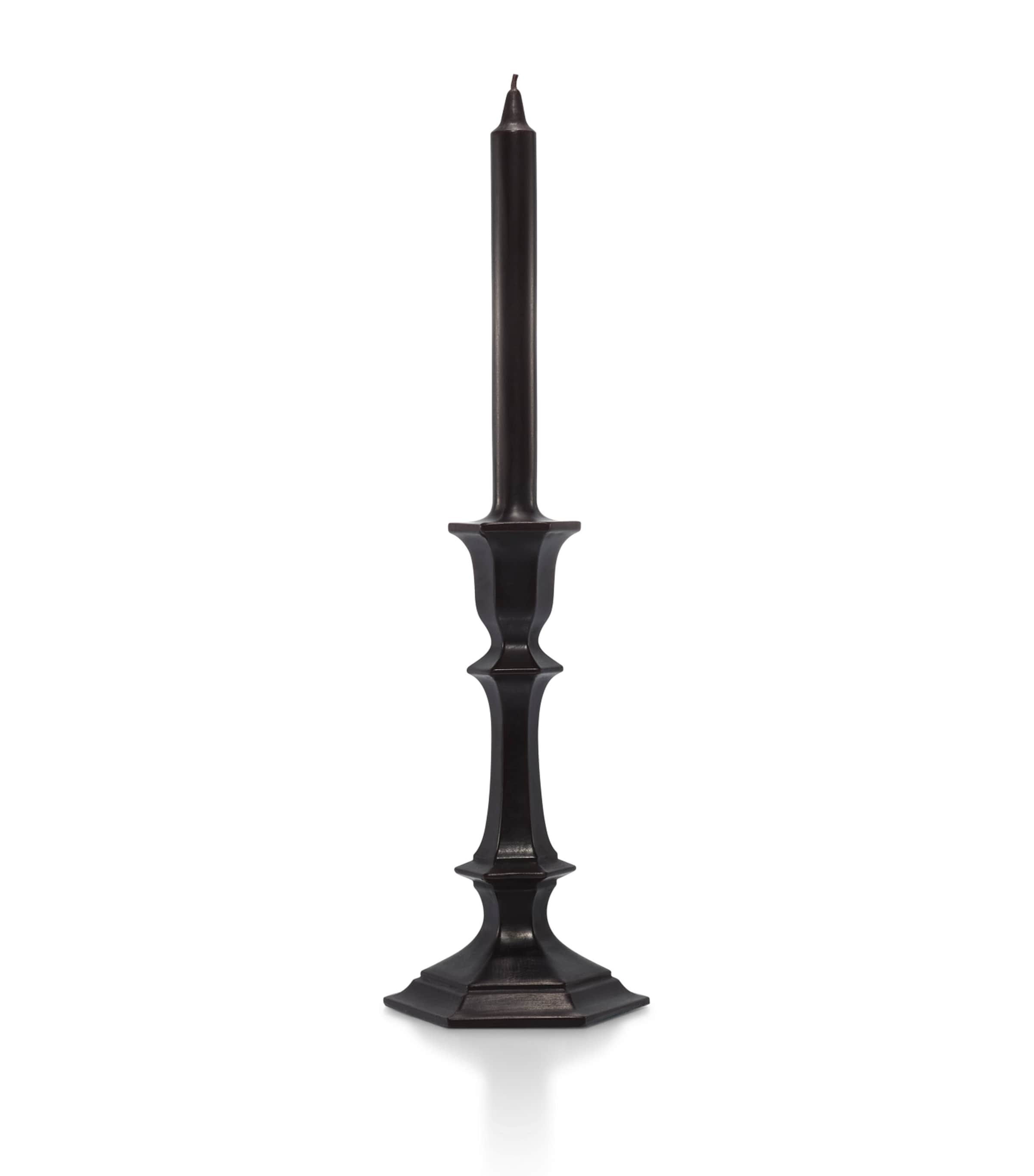 Baccarat unscented candlestick-shaped pillar candle, 20cm x 12.5cm - British product
