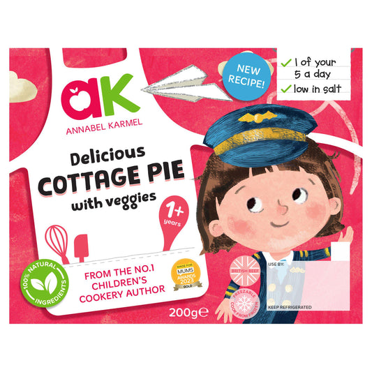 Annabel Karmel Beef Cottage Pie Toddler Meal 200g 12 Month+ baby meals Sainsburys   