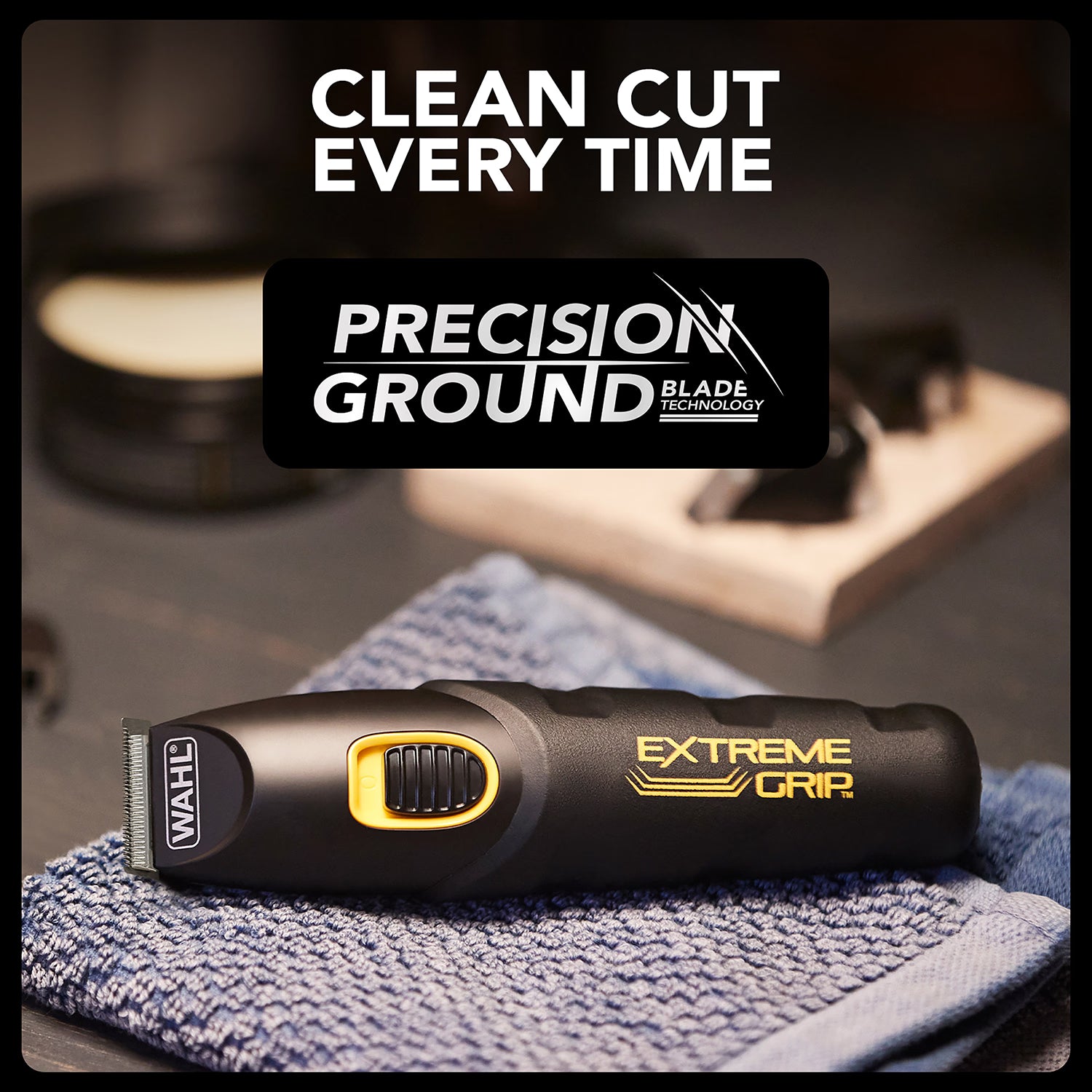 Wahl Extreme Grip multigroomer 7 in 1 lithium trimmer kit (British brand)