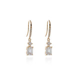 Cachet Lani Earrings gold-plated CZ earrings, imported from the UK
