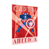 Marvel Captain America logo print, UK version