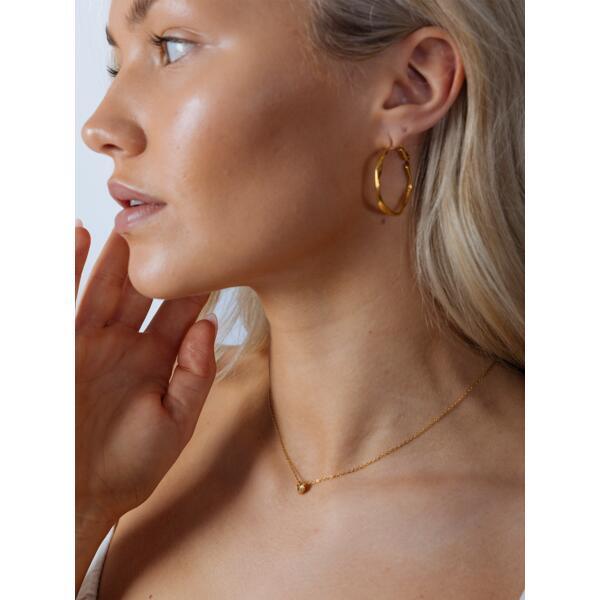 SVNX twisted hoops gold, UK version