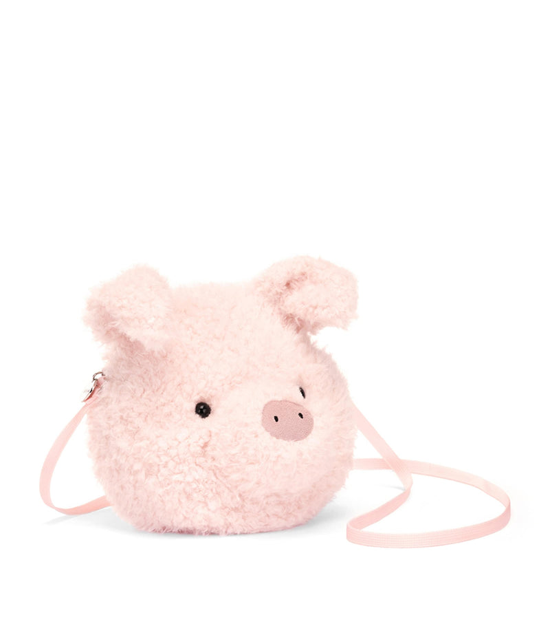 Jellycat Little Pig plush bag 19cm, UK version