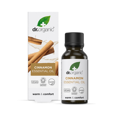 Dr Organic Kanel Ren Eterisk Olje 10ml