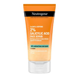 Neutrogena® Clear & Defend Facial Scrub 150ml Acne & problem skin Superdrug   