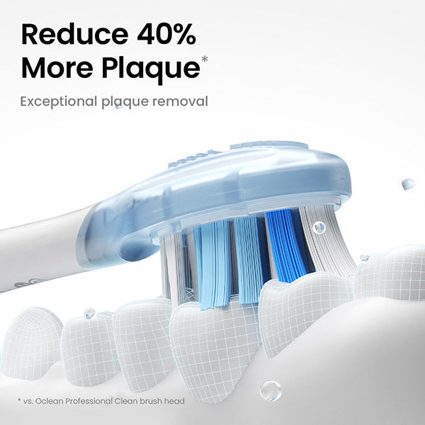 Oclean Ultra Clean brush heads 6-pack (British brand)