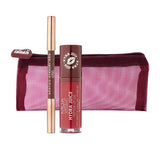 MUA Chocolate & Cherries Lip Duo lip liner set - British product