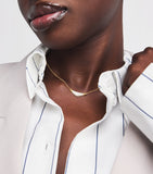 L'Atelier Nawbar Karma necklace yellow gold diamond, imported from the UK